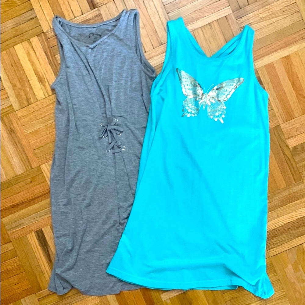 Girls Size 7/8 - Pair of Sleeveless Dresses